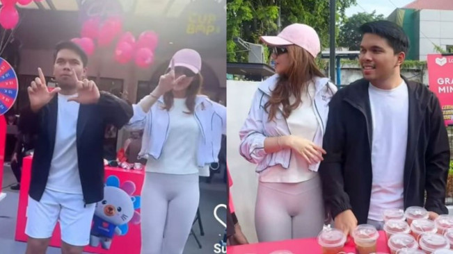 Aaliyah Massaid Pakai Celana Legging Ketat di Muka Umum, Thariq Halilintar Diamuk Warganet